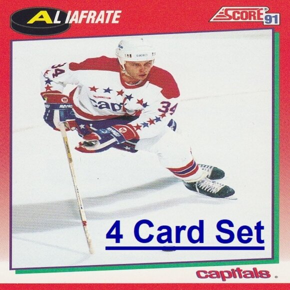 Al Iafrate Hockey Card Collection - 4 Card Set - Picture 1 of 5